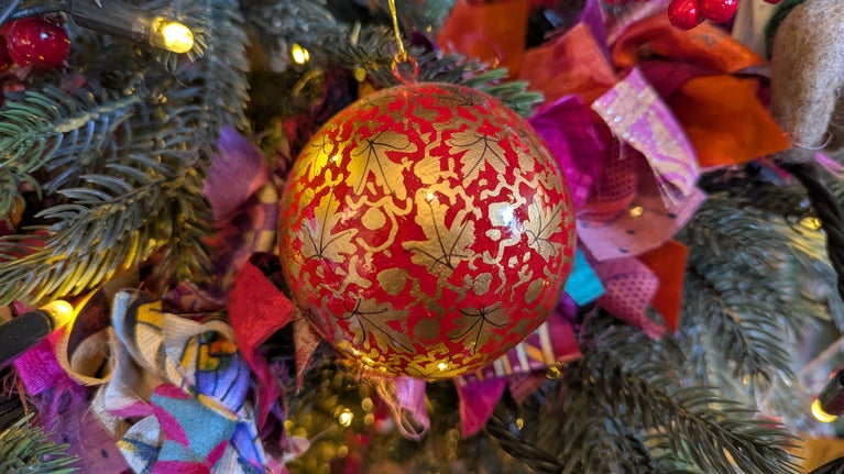 Attingham Christmas Shop Bauble